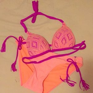 Two piece bathing suit